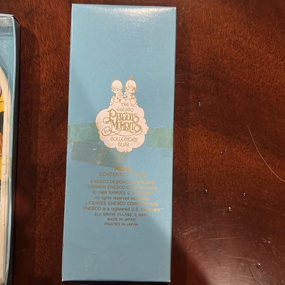 1989 ENESCO PRECIOUS MOMENTS COLLECTORS   SET OF 7 STAINED GLASS ORNAMENTS - Picture 16 of 16